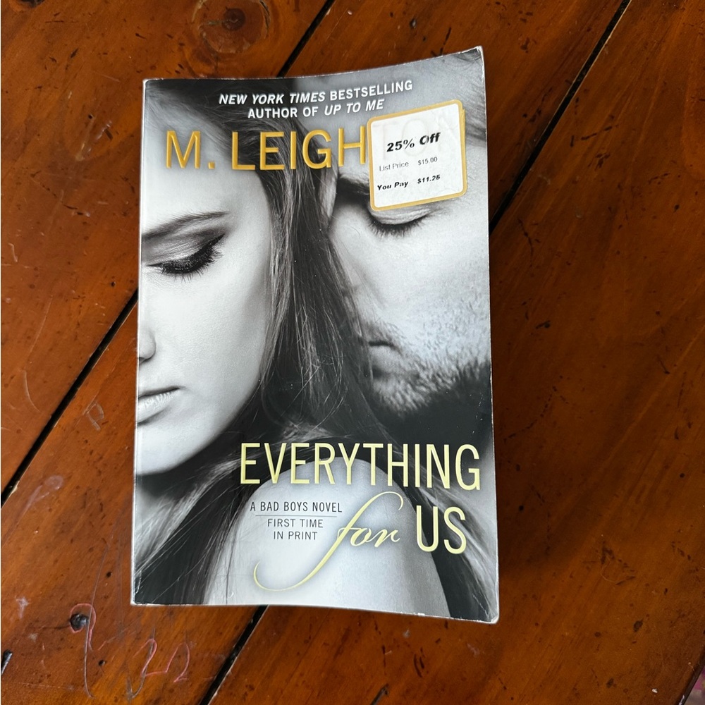 M. Leigh 'Everything for Us' Book